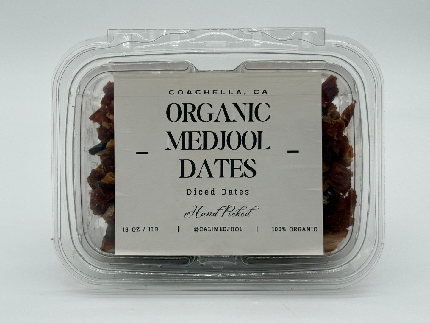 Organic Diced Dates