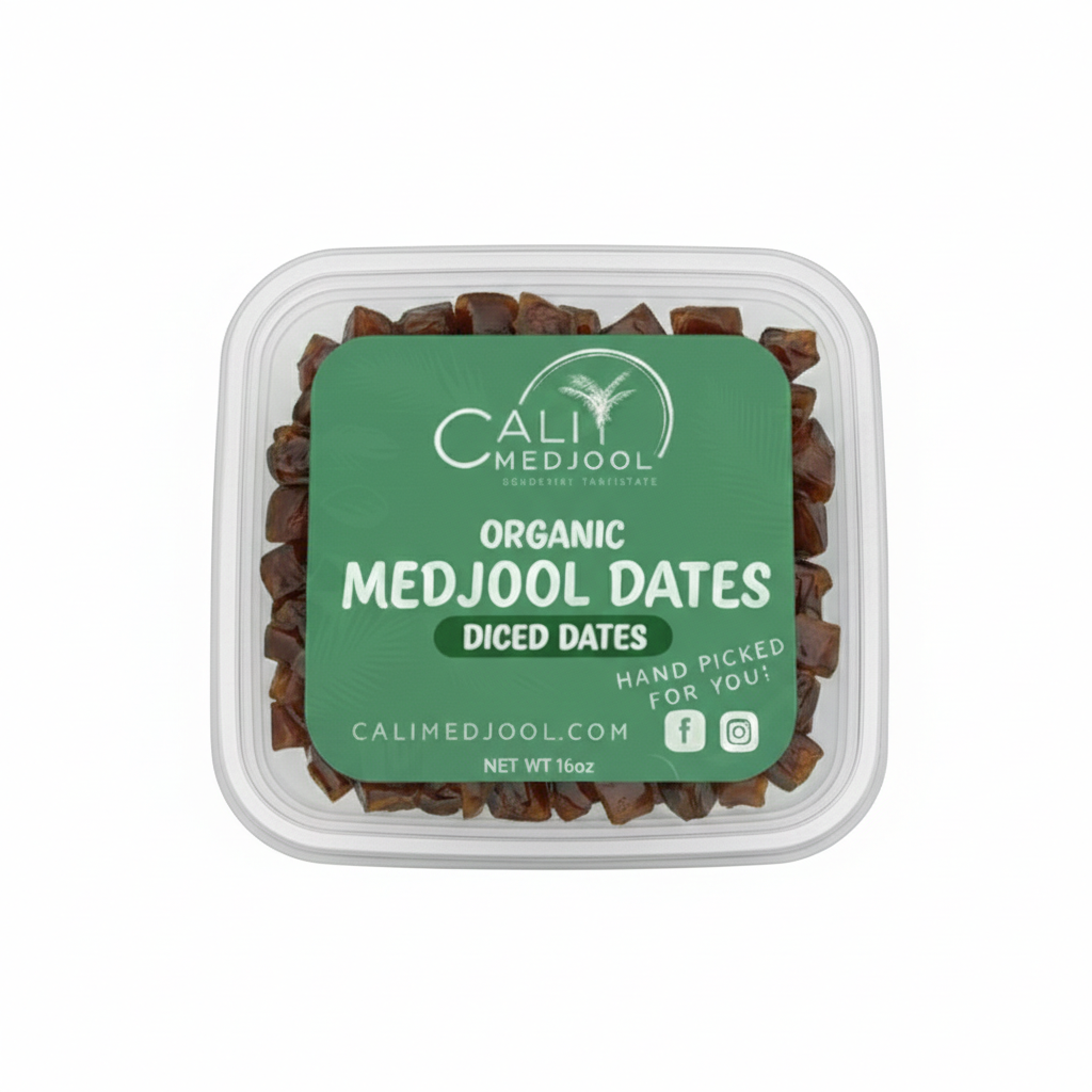 Organic Diced Dates