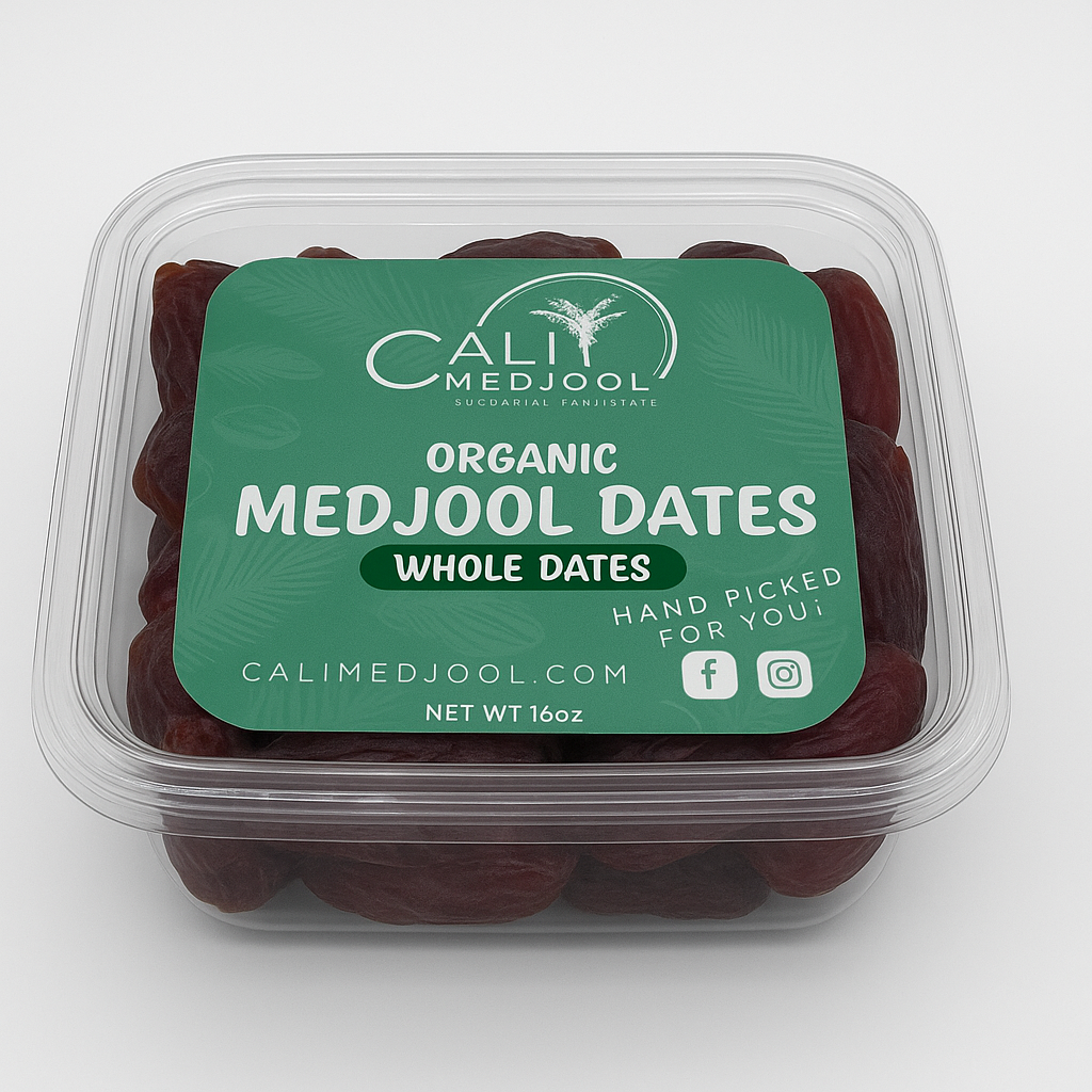 PITTED Organic California Medjool Dates