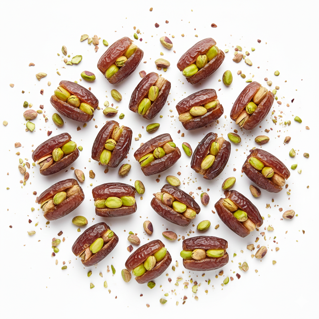 Medjool Dates Stuffed with Pistachio