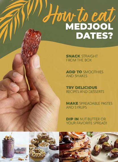 PITTED Organic California Medjool Dates