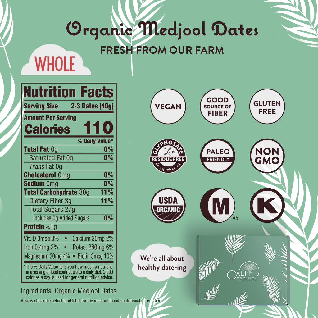 5 Pound Medjool Dates - PK May Vary